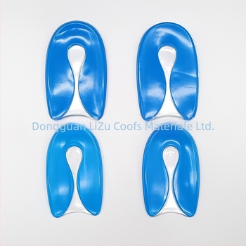 Padă de călcâi în formă de U – amortizare a șocurilor, autoadezivă, material PU/gel/imitare silicon, potrivit pentru adidași, pantofi din piele și cizme