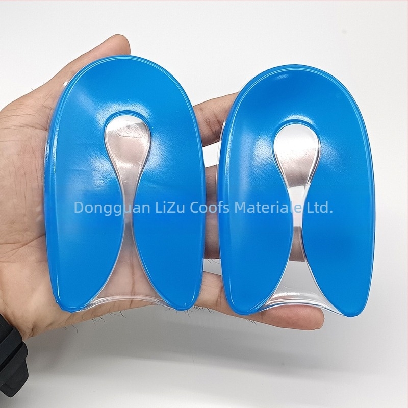 Padă de călcâi în formă de U – amortizare a șocurilor, autoadezivă, material PU/gel/imitare silicon, potrivit pentru adidași, pantofi din piele și cizme