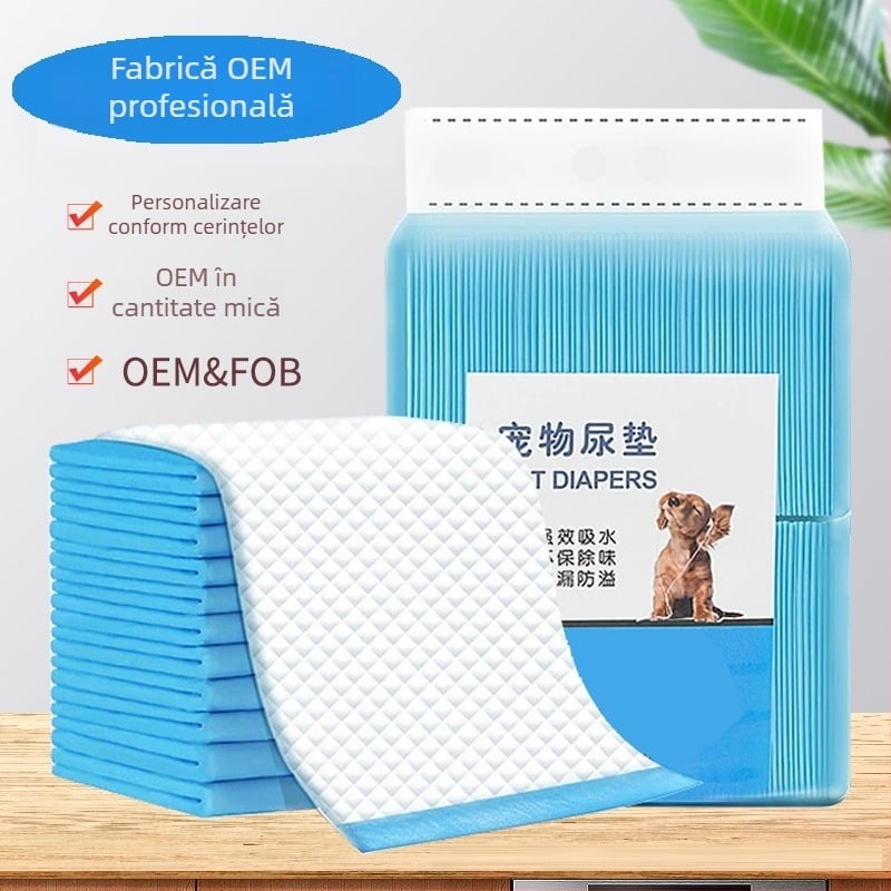 Perne de urinare pentru animale de companie — marcă Cat face; materiale: țesătură nețesută, fibră de cărbune din bambus, rășină, pulp fluff; pentru animale de companie; ambalare conform specificațiilor