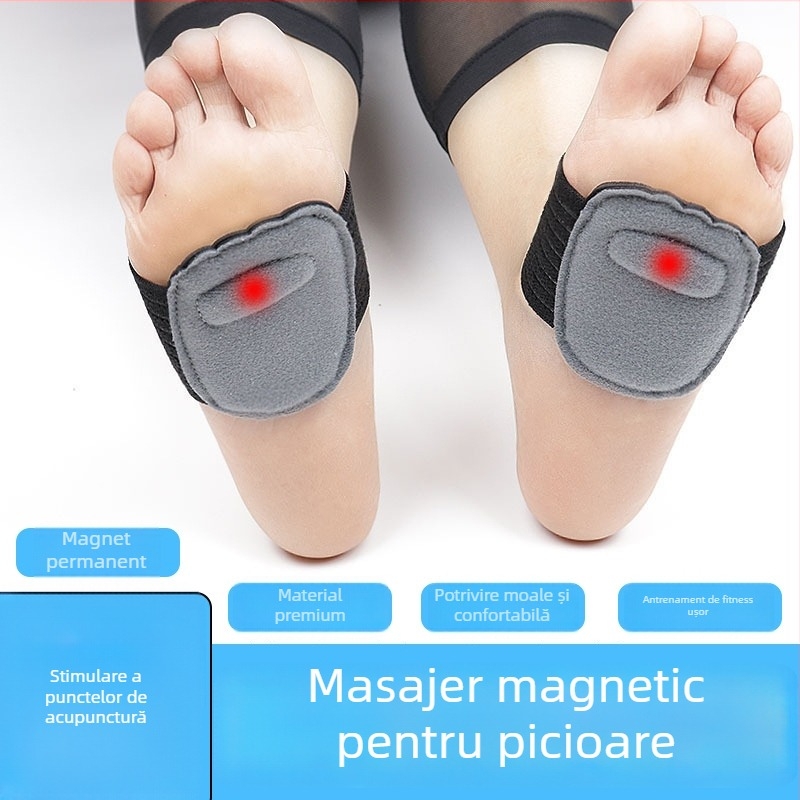 Insolă magnetică pe jumătate reglabilă cu masaj de acupunctură, pernă frontală, pentru adidași, ghete și încălțăminte casual