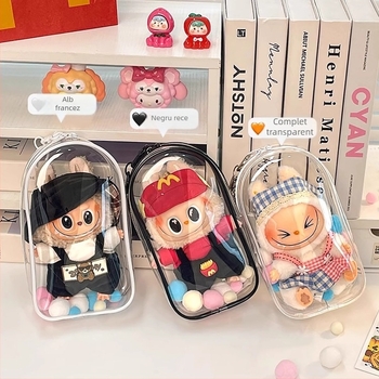 Organizator suspensiv pentru depozitare, PVC, stil poșetă, multifuncțional, pentru dormitor și păpuși, design drăguț desen animat