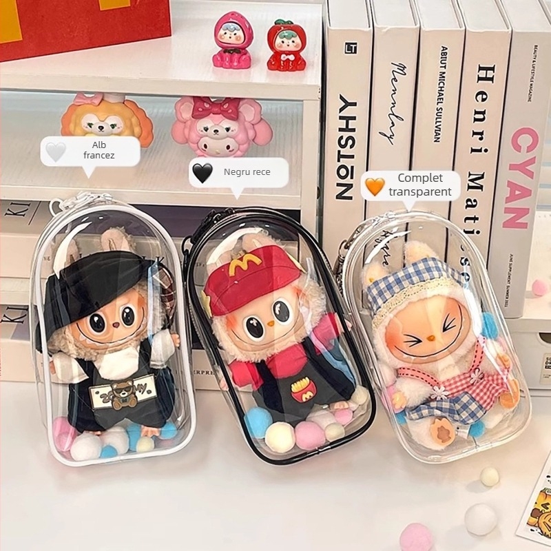 Organizator suspensiv pentru depozitare, PVC, stil poșetă, multifuncțional, pentru dormitor și păpuși, design drăguț desen animat