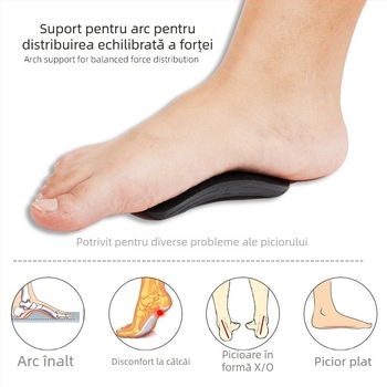 PU talpă arc – talpă ortopedică pe jumătate HXA-125
