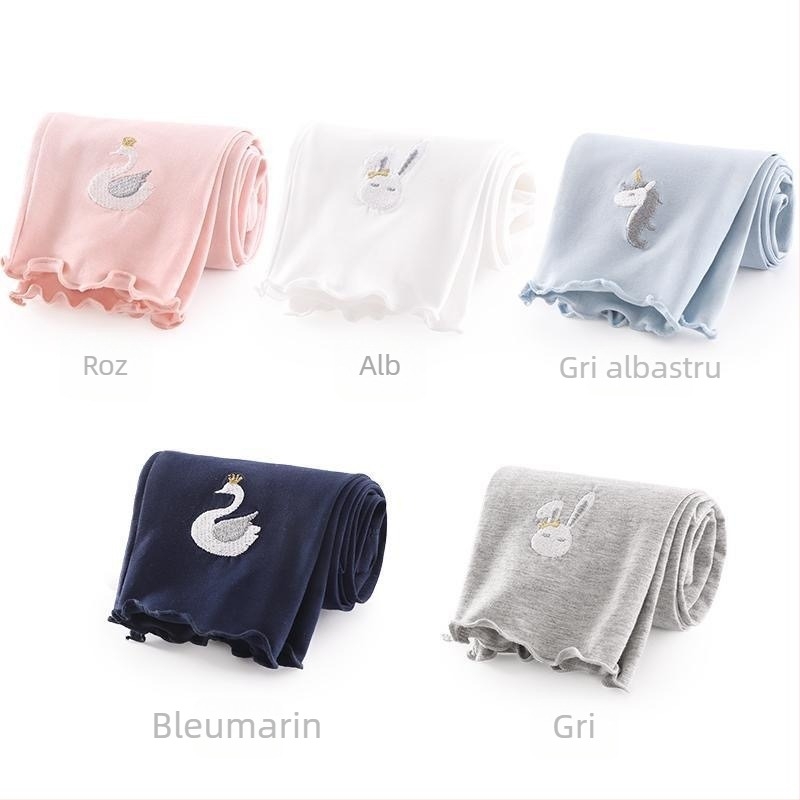 Colanți pentru fetițe, stil lejer pentru vară, 90% poliester, talie medie, material ușor, potriviți pentru copii peste 8 ani