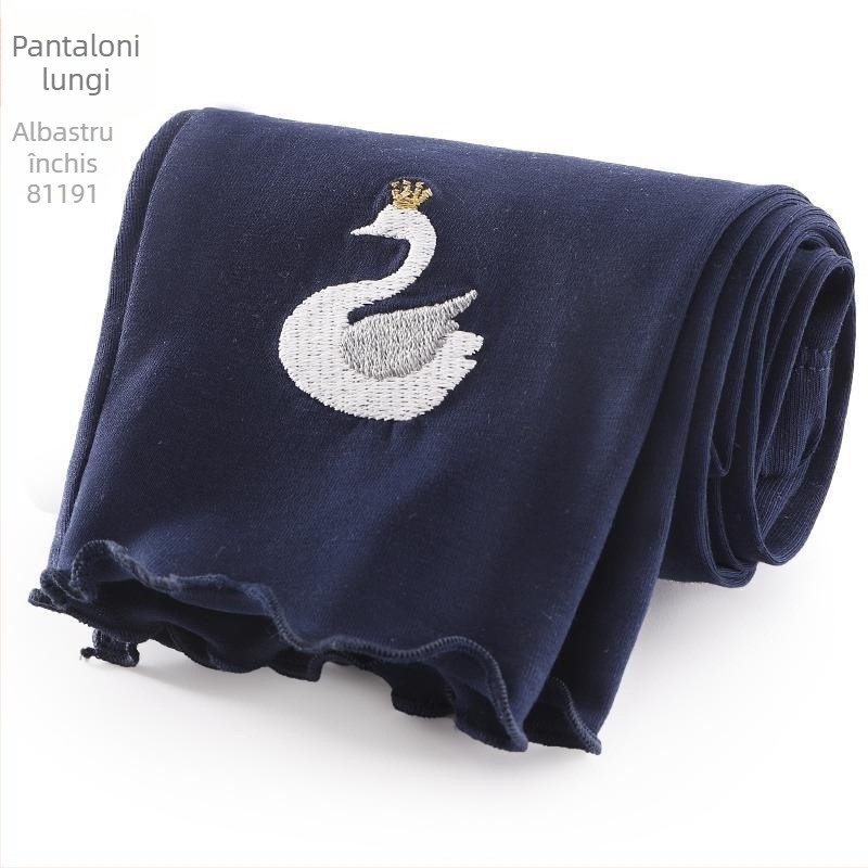 Colanți pentru fetițe, stil lejer pentru vară, 90% poliester, talie medie, material ușor, potriviți pentru copii peste 8 ani