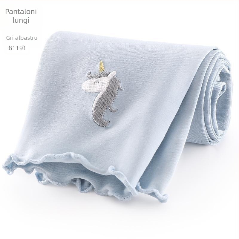 Colanți pentru fetițe, stil lejer pentru vară, 90% poliester, talie medie, material ușor, potriviți pentru copii peste 8 ani