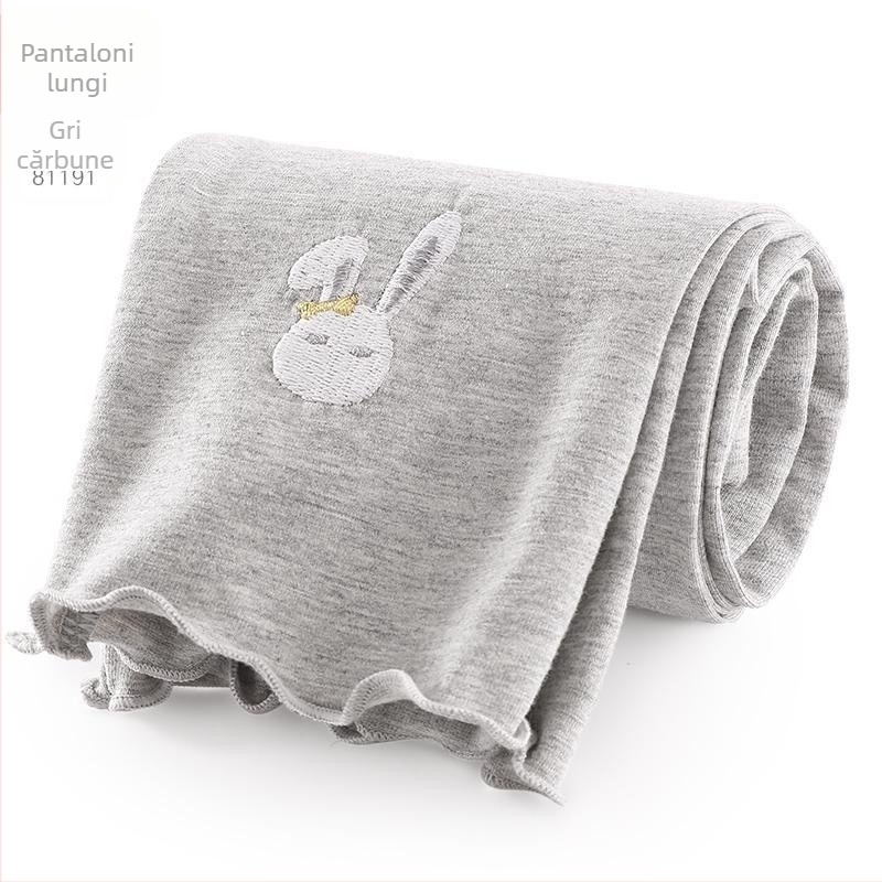 Colanți pentru fetițe, stil lejer pentru vară, 90% poliester, talie medie, material ușor, potriviți pentru copii peste 8 ani