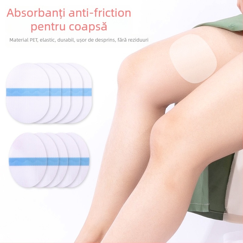 Patch anti-uzură pentru coapsă, respirabil, igienic, pentru bărbați și femei, portabil și durabil.