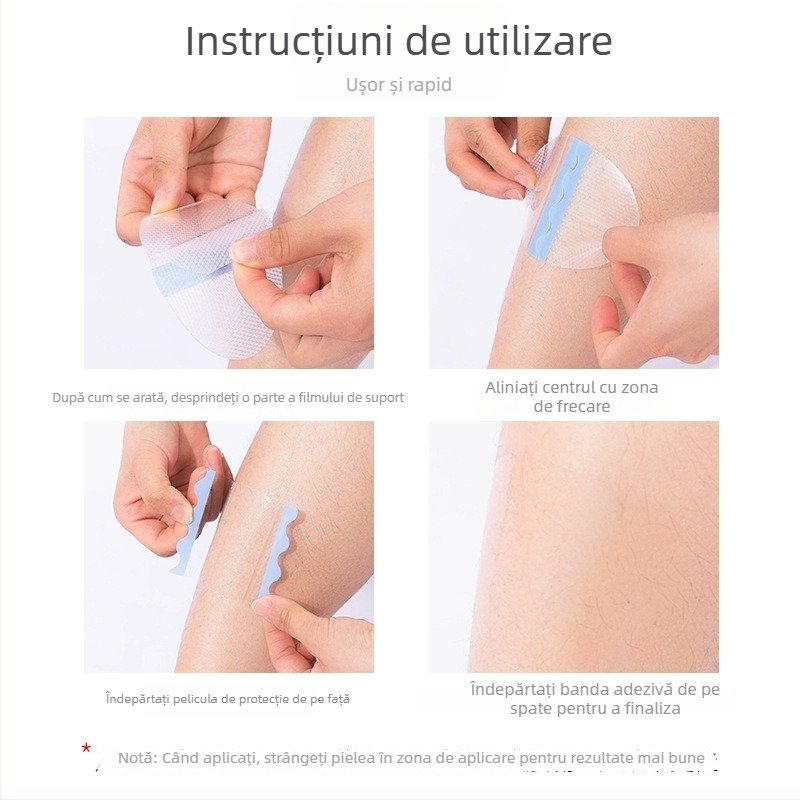 Patch anti-uzură pentru coapsă, respirabil, igienic, pentru bărbați și femei, portabil și durabil.