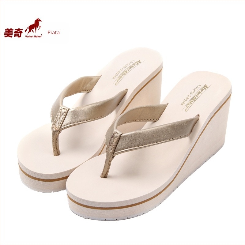 Șlapi EVA pentru adulți – partea superioară EVA, talpă din plastic, talpă antiaderentă, toc înclinat 3-5 cm