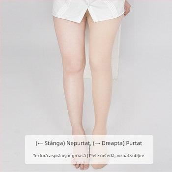 Colanți cu căptușeală din fleece, ridicare a fesierului și modelare, grosime medie, model solid