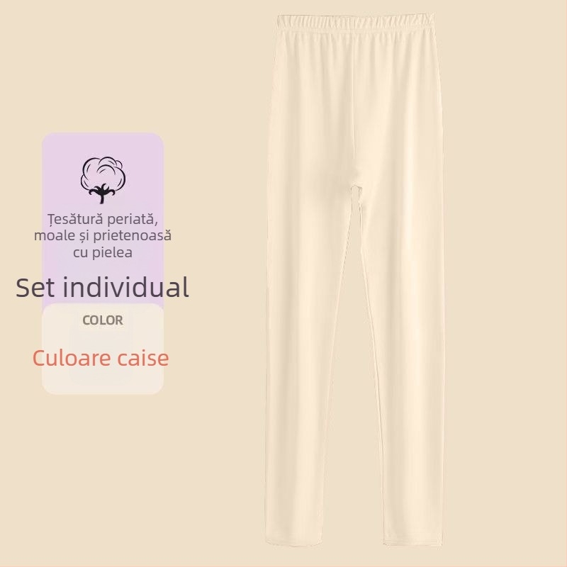 Colanți pentru fete, culoare solidă, țesătură Derong (Derong țesătura, 100% poliester, talie medie, vârste 3–8 ani, primăvară–toamnă–iarna)