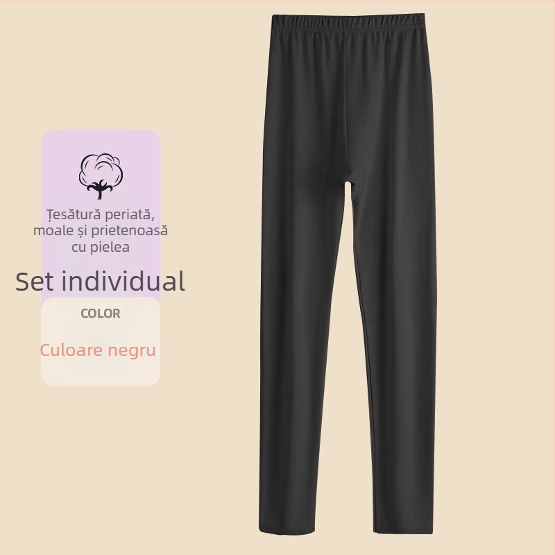 Colanți pentru fete, culoare solidă, țesătură Derong (Derong țesătura, 100% poliester, talie medie, vârste 3–8 ani, primăvară–toamnă–iarna)