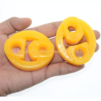 Suport universal pentru țeava de evacuare cu inel de ridicare cu două găuri și bloc tampon