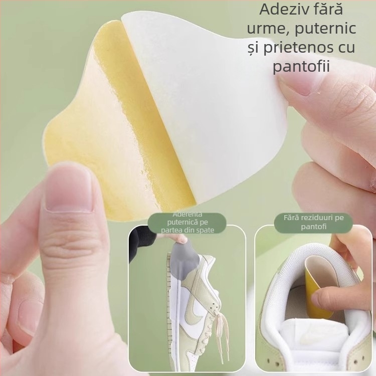 Etichete autoadezive pentru călcâe la adidași – protecție antiuzură, pentru pantofi sport, casual și de lucru, brand Friendly, primăvară