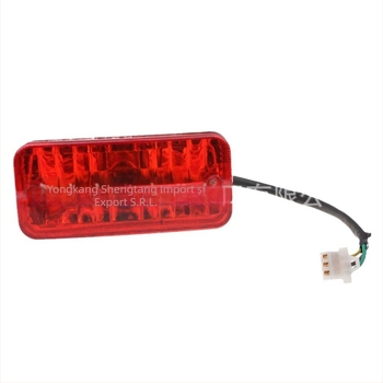 Lampa de stop spate pentru motocicletă FC50 Beat, model J065-001, 12V, carcasă din plastic, iluminare puternică
