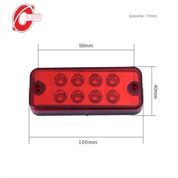 Lumină laterală LED pentru camion, 24V, compatibil universal, brand Double Unicorn