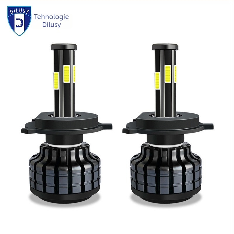 Faro LED auto cu LED-uri pe șase fețe, Carcasă din aluminiu, 30W, 9-30V, 10000 lm