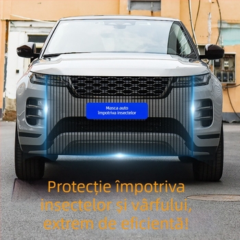 Plasă protectoare a radiatorului pentru mașină, din lână, anti-insecte și praf, potrivire universală, 1100×790 mm