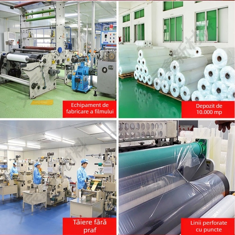 Film de protecție pentru sudare cu ultrasunete pe plastic, material din fluor sintetic, fără adeziv, nucleu din hârtie/plastic, transparență 50%