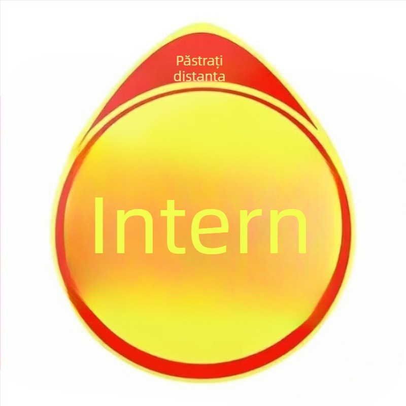 Autocolant de caroserie cu semne de avertizare, montare magnetică, material: Altul