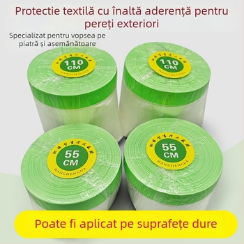 Film de mască pentru pereți exteriori (Seria Bucket Tape) – lungime 25 m, aderență puternică, prelucrare personalizabilă