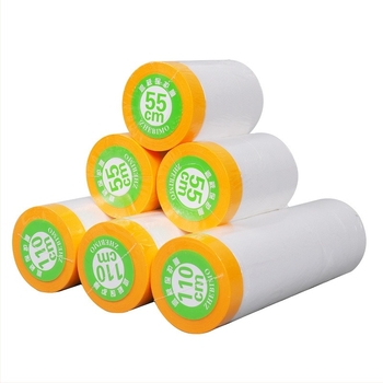 Foster folie de protecție de mascare, de unică folosință pentru vopsire, 0,6 mm grosime, bază din hârtie japoneză, adeziv Crystal, film transparent de protecție împotriva prafului pentru decorul casei