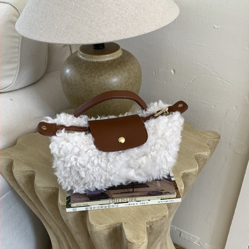 Geantă crossbody pentru femei — stil urban minimalist, material PU, formă dumpling, închidere cu fermoar, căptușeală din poliester