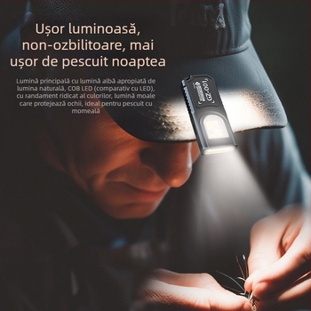 Lampă de lucru LED, 3W, carcasă ABS, reîncărcabilă, portabilă, rază până la 50 m