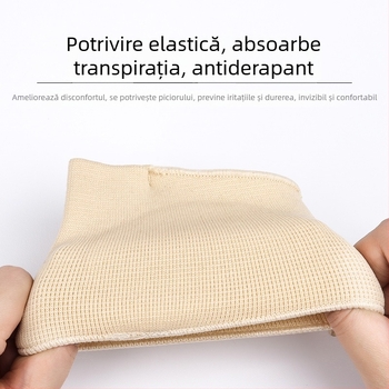 Padă metatarsiană pentru partea anterioară a piciorului cu gel siliconat încorporat – Unisex, Model XieKou; Brand Qinxin; potrivită pentru adidași, pantofi din piele, ghete, pantofi casual și de lucru; talpă interioară: confortabilă