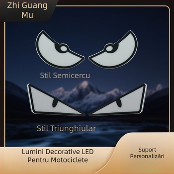 Faroane LED pentru motocicletă – 12V, 12W, 1200 lm, IP60, Model Imp Eyes