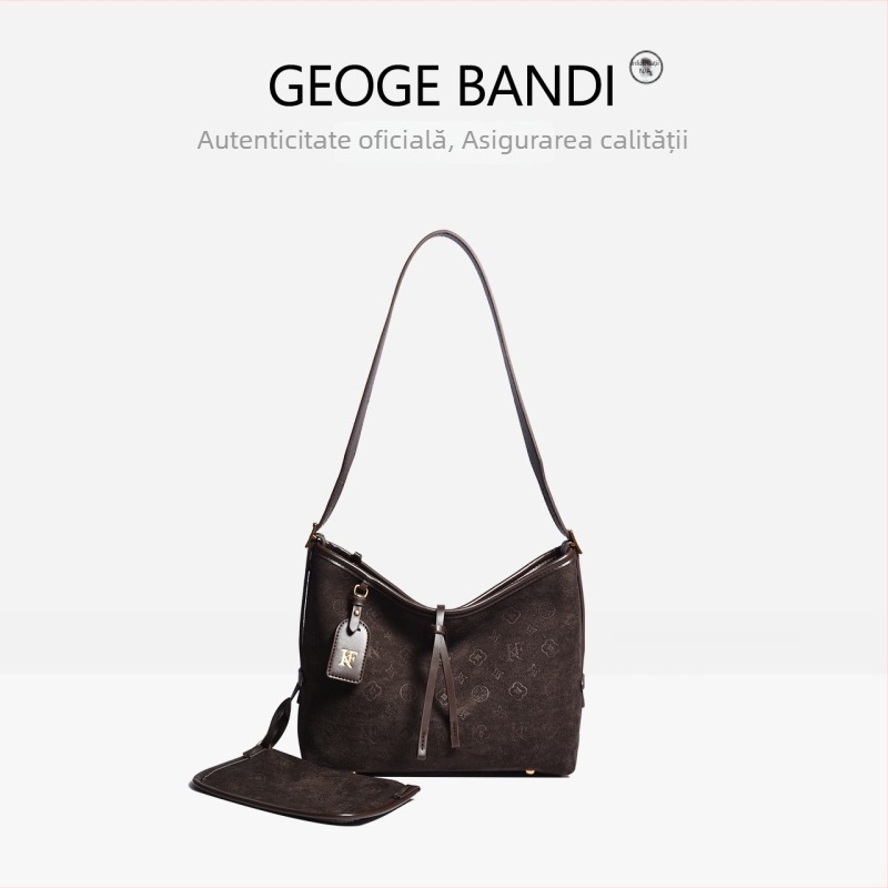 Geantă Tote în stil urban simplu, din super fibră; formă orizontală pătrată; închidere cu fermoar; căptușeală poliester; buzunar intern pentru telefon; cu o singură curea de umăr; pentru utilizare zilnică, lansare vara 2025.