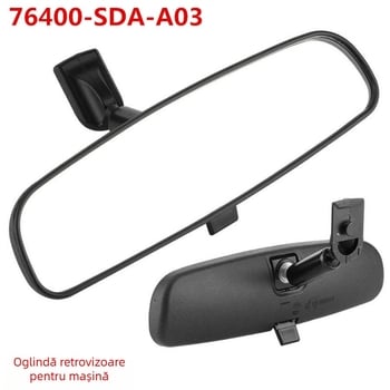 Oglindă retrovizoare interioară 76400-SDA-A03, oglindă din sticlă, pentru Accord