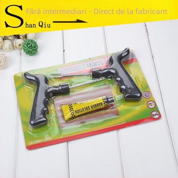 Kit de unelte pentru repararea anvelopelor auto și a motocicletelor – set de 8 piese, unelte pentru reparații rapide