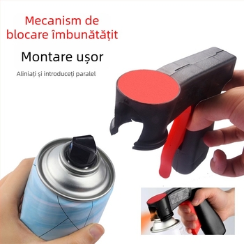 Mâner portabil din plastic pentru vopsire, pistol de pulverizare manual pentru folie auto de schimbare a culorii, compatibil universal