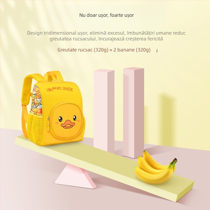 Ghiozdan pentru grădiniță, impermeabil, capacitate mare, anti-pierdere, unisex, pentru școală; material: Oxford, căptușeală: nylon, bretele curbate