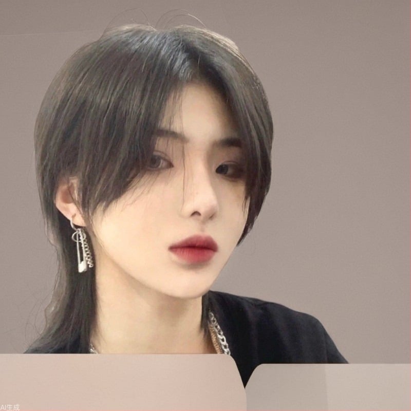 Perucă masculină cu păr scurt drept, fibră sintetică rezistentă la căldură, model 329, breton cu parte centrală, poate fi vopsită, cosplay disponibil