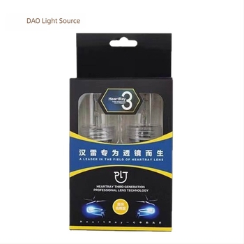 D2H bec HID de înaltă luminozitate, 55W, 12V, universal plug-in, 6000LM, 30000h, 5500K-6500K