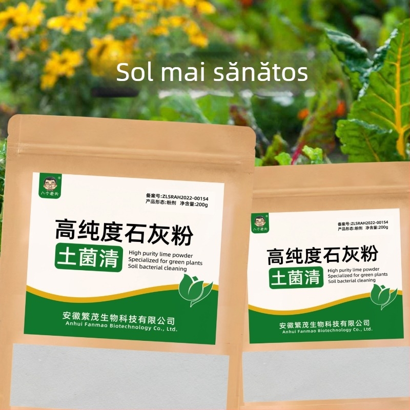 Pulbere de oxid de calciu pentru dezinfectare, uscare și protecție împotriva umezelii și mucegaiului, 200 g în pungă