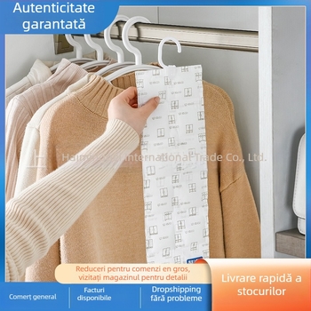 Pungă atașabilă pentru dezumidificare, pentru garderobă interioară — desicant, reciclabil, anti-mucegai