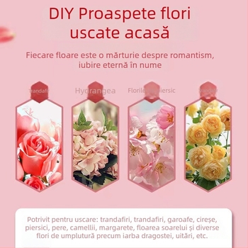 Desicant pentru flori în pungă pentru flori uscate DIY (Brand: Changquan; Funcție: Uscare și deshumidificare; Greutate: 1 kg; Ambalaj: pungă; Poziționare: așezat orizontal)