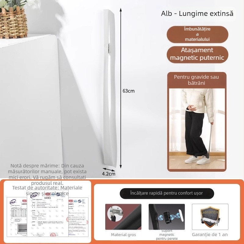 Magnetică cu mâner lung pentru femei însărcinate și vârstnici, fără a te apleca, uz casnic, Friendly, pentru primăvară