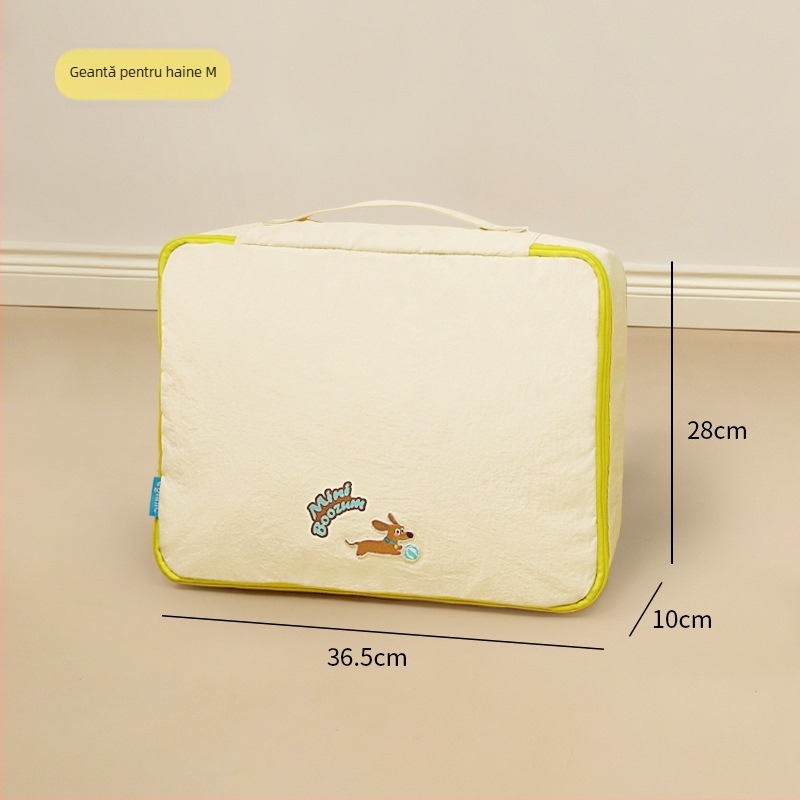 Set de depozitare pentru călătorii, 7 piese, formă cub, 600D Oxford, pliabil