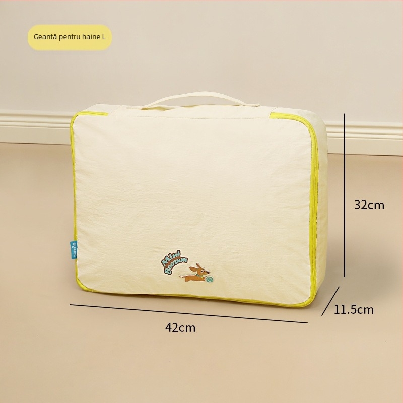 Set de depozitare pentru călătorii, 7 piese, formă cub, 600D Oxford, pliabil