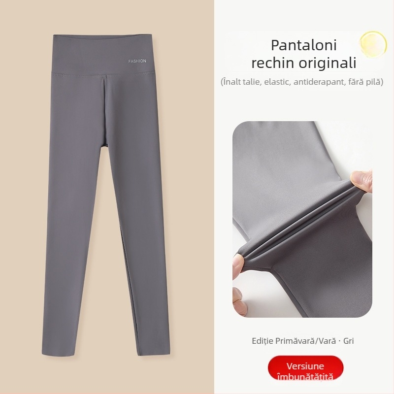 Colanți pentru fetițe, imprimeu rechin, talie înaltă, nailon 81,2%, lungime 9/10, talie elastică, primăvara 2024, pentru copii peste 8 ani (peste 140 cm)