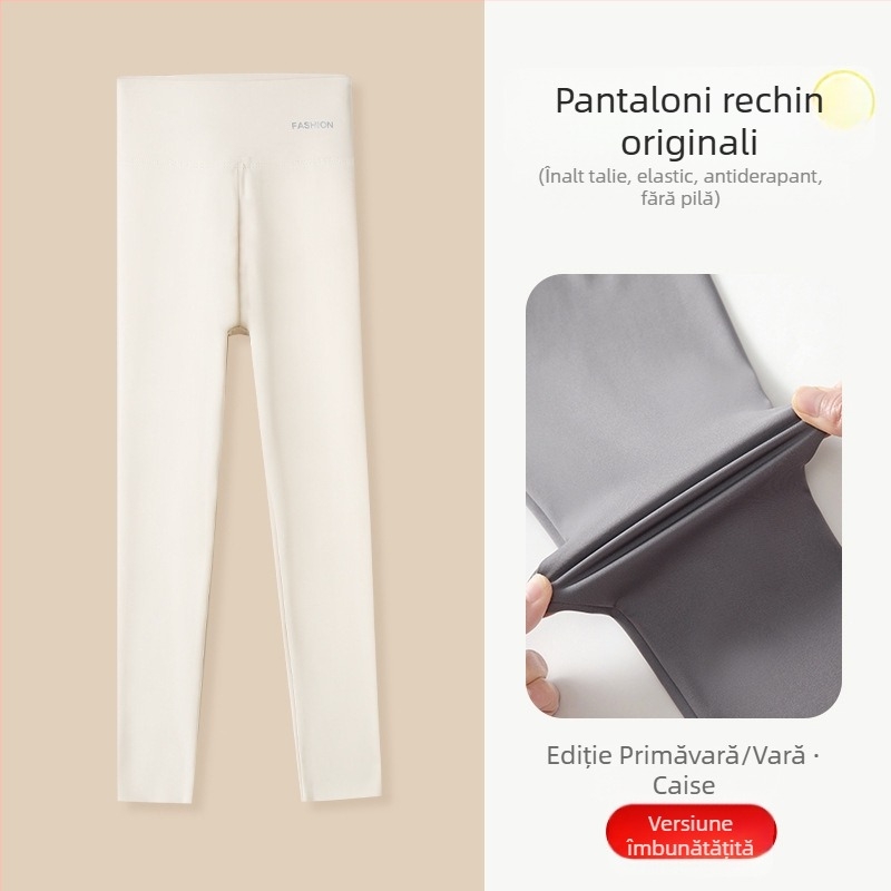 Colanți pentru fetițe, imprimeu rechin, talie înaltă, nailon 81,2%, lungime 9/10, talie elastică, primăvara 2024, pentru copii peste 8 ani (peste 140 cm)