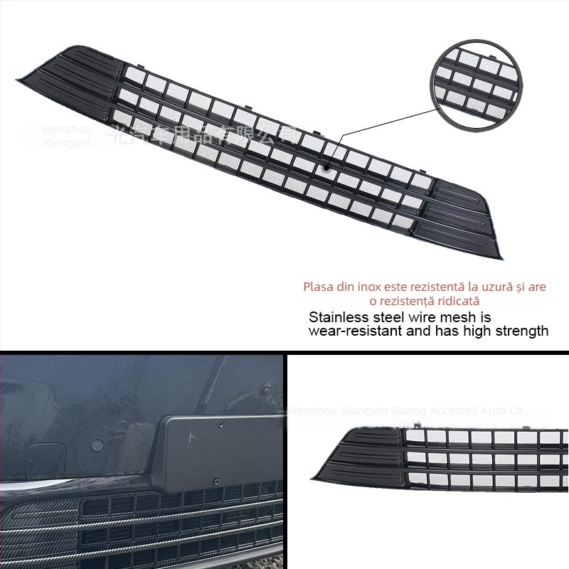 Plasă frontală anti-țânțari pentru Leapmotor C10, decor exterior, compatibilă cu 24 de variante (Material: ABS; Brand: Inspiring; Compatibilitate: 24 variante C10)