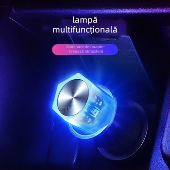 Lampă LED pentru habitaclul automobilului, model D2A, sursă LED, potrivită pentru interiorul mașinii (interior/exterior), material plastic + metal
