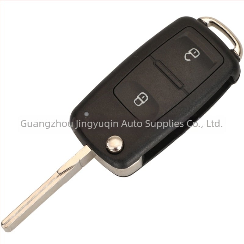 Cheie remote VW 202Ad pliată – înlocuire pentru Passat, Lavida, Sagitar, Skoda – 3 butoane, model 5K0837202AD