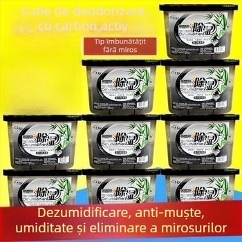 Desicant pentru garderobă 230 g – Fără miros, anti-mucegai, 20 bucăți